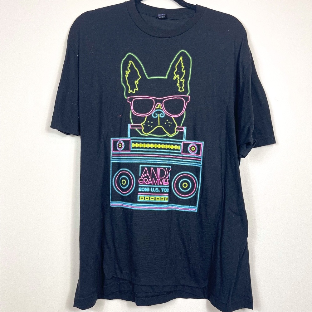 Andy Grammer 2016 US Tour Concert T-Shirt Size XXL